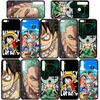 Cover for iPhone 16 15 Xiaomi Redmi Note 14 13 12 11 Pro Max X 16e Samsung Galaxy S25 S24 S23 Moto OPPO Huawei One Piece Luffy Roronoa Zoro Phone Case