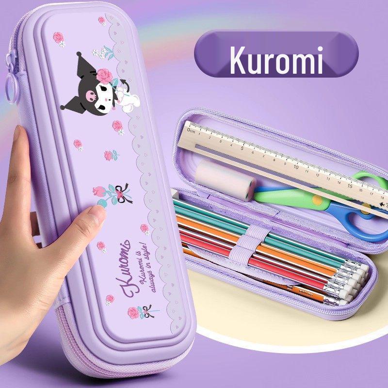 Kuromi & Cinnamoroll Melody Pencil Case for Primary School Girls