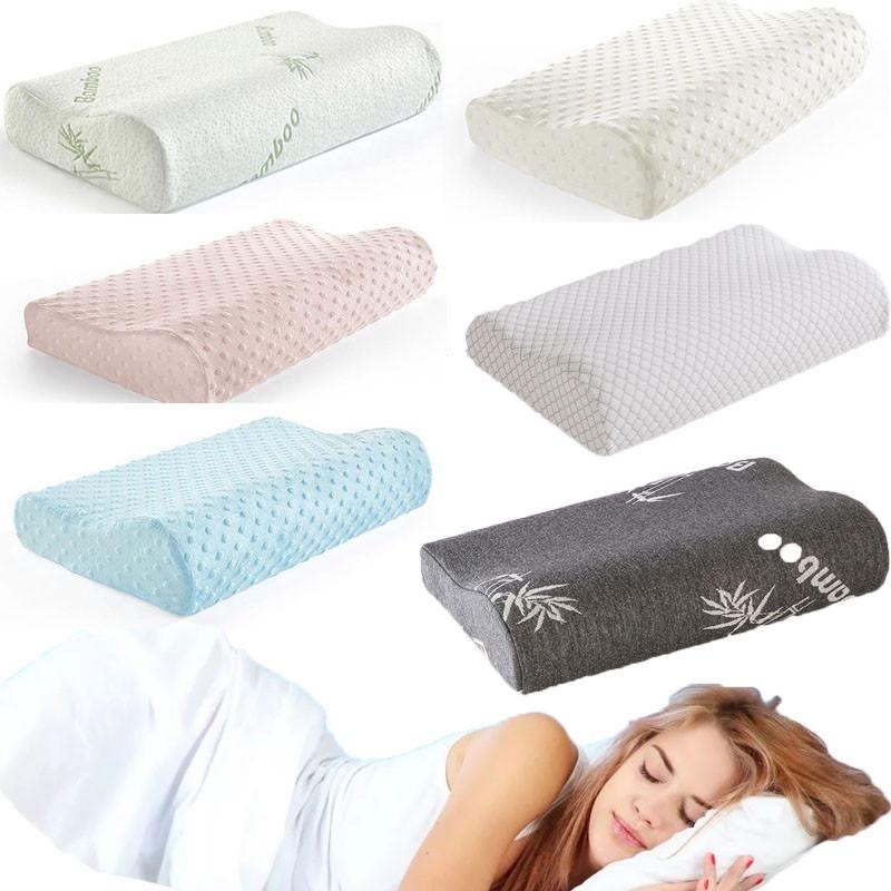 Skin Friendly Bamboo Memory Foam Pillow With Fine Workmanship For Superior Comfort