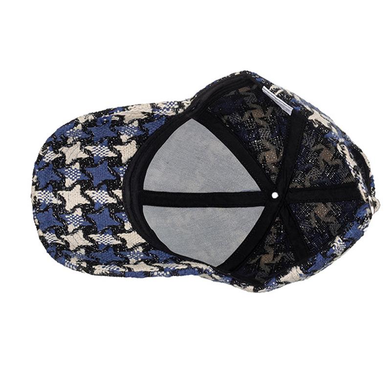 Men Autumn Winter Four-Corner Star Cap Baseball Cap Women Sun Hat Ponytail Panama Cap Visor Hats Snapback Hat