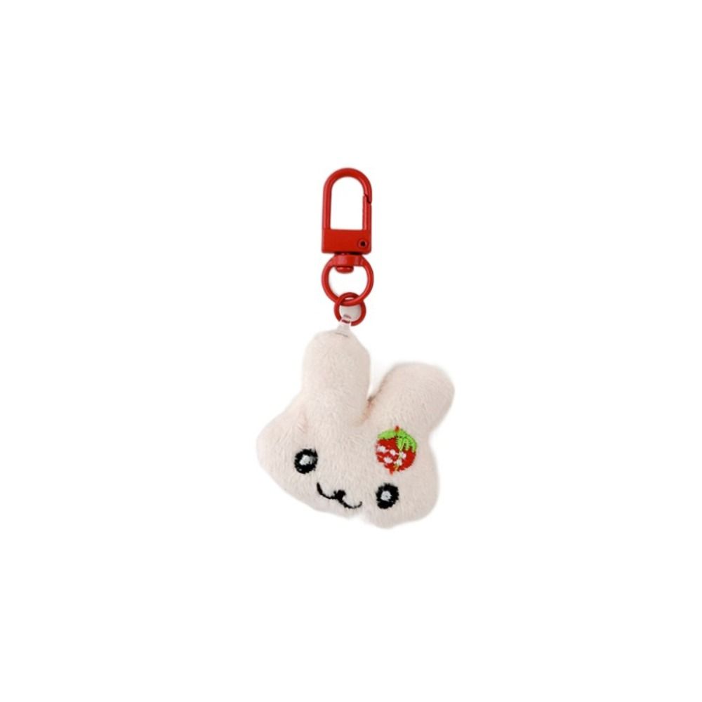 Милый плюшевый брелок с медведем из мультфильма, брелок с тигром и кроликом, мягкий подвесной аксессуар