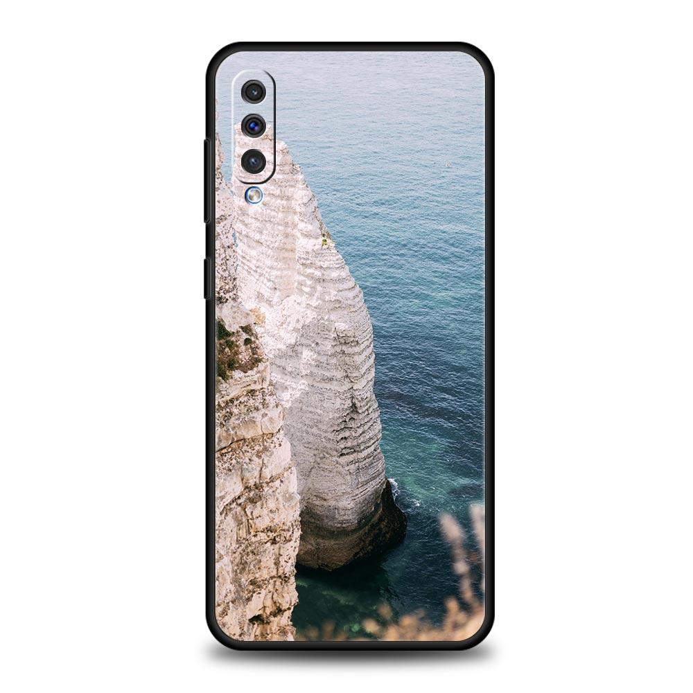 Красивый чехол с пейзажем для Samsung A56 A36 A26 A54 A52 A24 A14 A50 A72 A70 A06 A12 A22 A34 A42 A32 A04s A16 5G