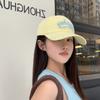 Hat Female Summer Alphabet Embroidery Soft Top Baseball Cap Vintage Washed Denim Cap Sun Cap