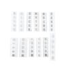 60PCS 5 Pin Socket Connector Micro USB Socket Connectors Assortment Set 12 Models SMD DIP