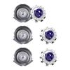 Set of 3 Double Blades Shaving Head for Phillips Norelco SH50/52 HQ8 HQ9 PT720 PT724 PT730 AT810 AT830 HQ6090 7800XL HQ8160 Aquatec,3000,