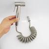 Bathroom Toilet Hanging Basket Bidet Sprayer Water Faucet Set Stainless Steel Shower Head Handheld Protable