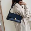High-End French Style Classic Retro Underarm Bag Women Autumn Winter New Fashion Simple Splice Handbag Texture Shoulder Bag