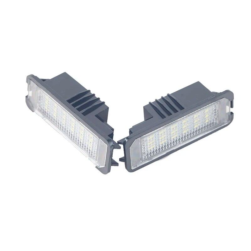 1 пара 12 В 18 светодиодных ламп для автомобильного номерного знака, задние фонари для VW GOLF 4 5 6 GTI Passat B6 Lupo Scirocco Polo