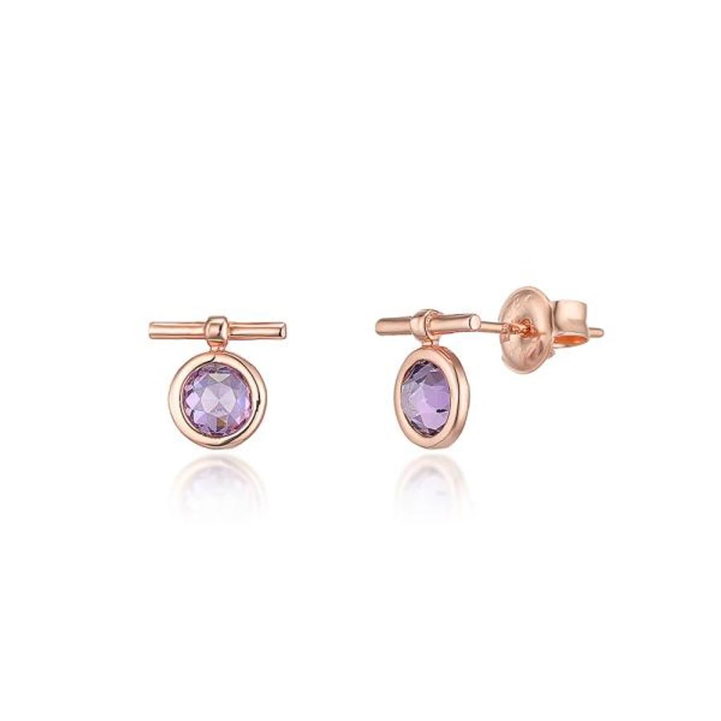 LLOYD Wright Birthstone 14K Earrings LPFL4001G