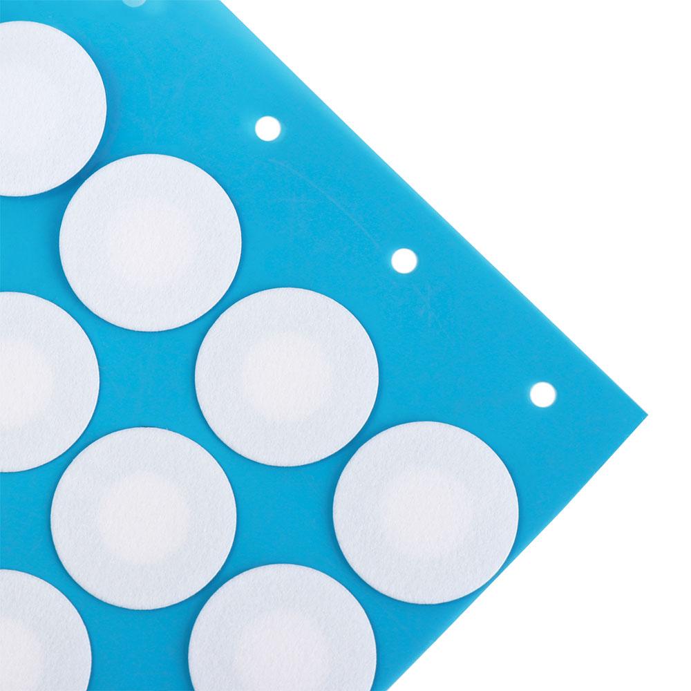 48 шт. Водонепроницаемая 20 мм Бумажная наклейка для фильтра Дышащая 20 мм Мембрана 20 мм Гидрофобная Дышащая Мембрана Материал EPTFE