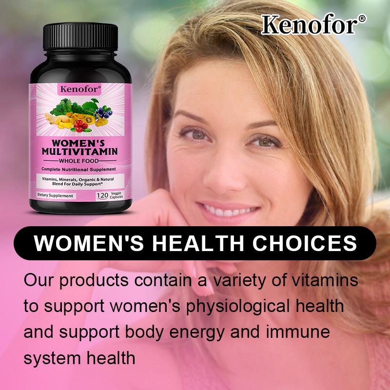 Kenofor Complex Vitamin Capsules contain 20+vitamins, minerals and organic cranberries and other plant extracts to boost immunity