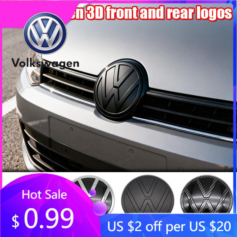 2026 Горячий Для Volkswagen VW 1 шт. 139 мм 110 мм Логотип VW ABS Эмблема Капот Автомобиля Передняя Решетка Задний Багажник Значок Аксессуар Для VW Polo 2019 2