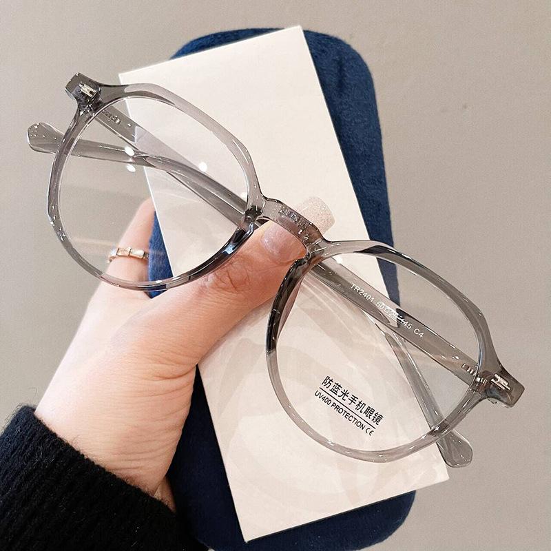 New Style Glasses For Women Material Anti Blue Light Transparent Glasses Man Computer Glasses Women