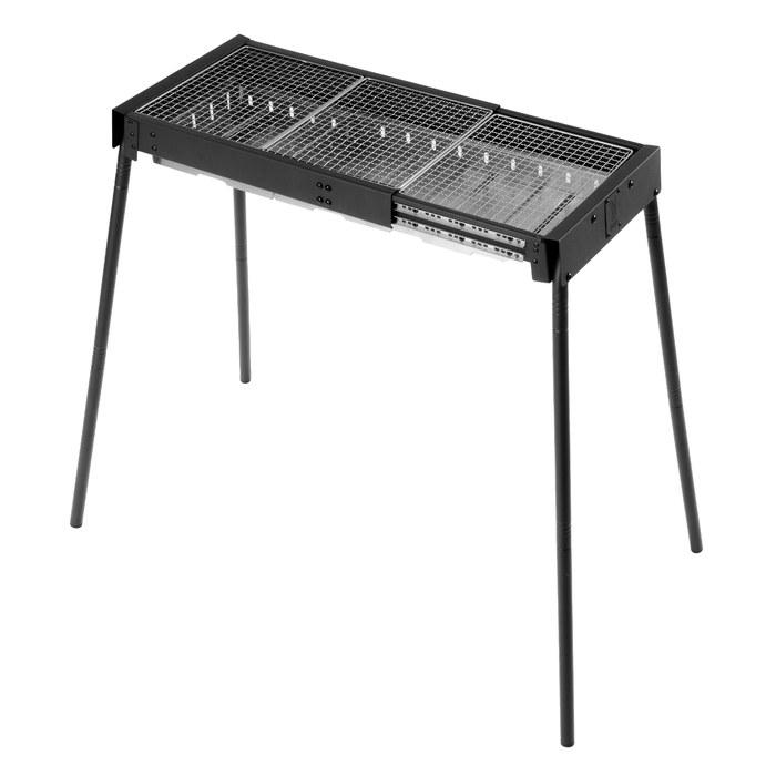 DOD Nobiru BBQ Grill Large Compact Storage 2WAY Family Camp 20kg Capacity Q4-223-BK