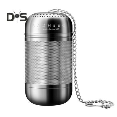 Экологически чистый фильтр для чая, большая емкость, удобный заварочный аппарат для заварки чая с очень мелкой сеткой