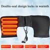 Heated Motorcycle Handlebar Gloves Windproof Hands Warmer Motorcycle Handlebar Warmers Mittens For Scooters ATVs Snowmobiles