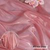 Crystal Satin Organza Fabric for Hanfu, Wedding and Evening Dresses, Children's Wear