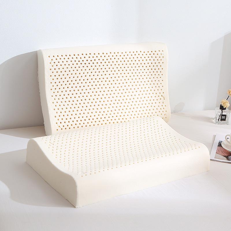 Thailand Children's Latex Neck Support Pillow - Wolf Tooth Design