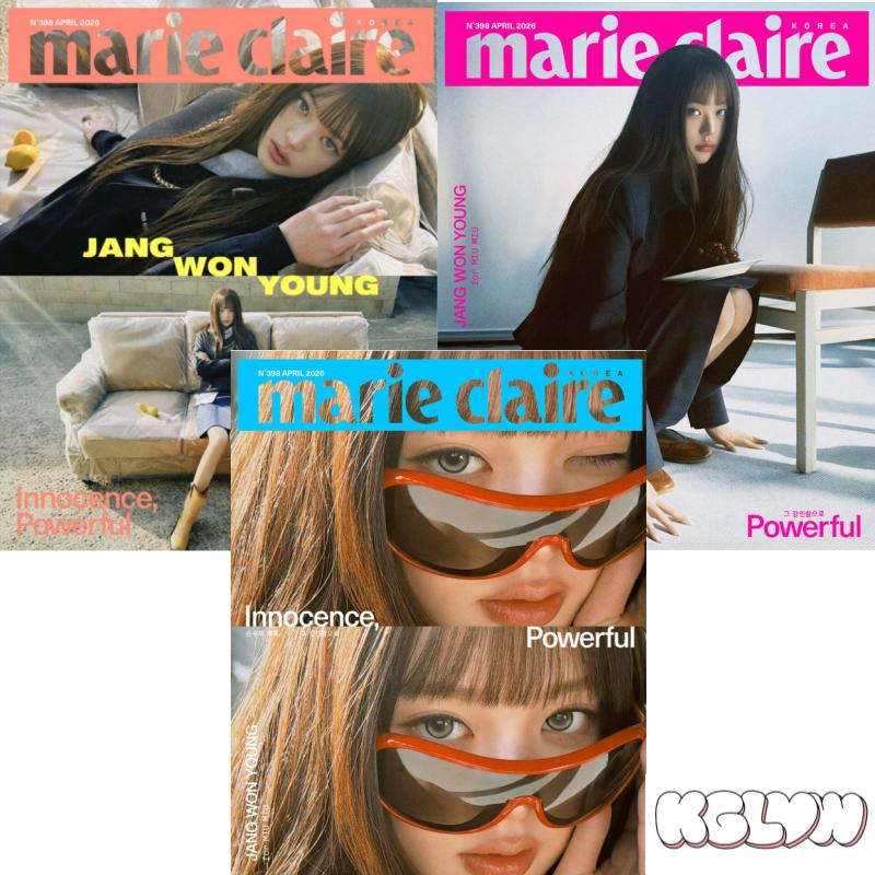 Чан Вон Ён Marie Claire Апрельский номер журнал Тип A-C