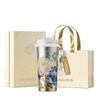 Premium Titanium Vacuum Insulated Coffee Cup 520ml Portable Thermal Mug With Tea Strainer Office Travel Gift