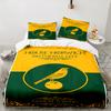 3PCS Nor-wich Football Club Crest Bedding set,Ideal for1pc Duvet Cover And 2pcs Pillowcases Perfect for Christmas gift,Ideal for Bedroom, Dormitory
