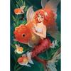 Mermaid Disney Ariel Cartoon Drill Hanging Element Puzzle Sale Stitch Mosaic 5d Art Diamond Painting Handcraft Gift Big Size