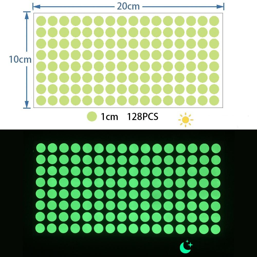 Luminous Dots Wall Stickers Fluorescent Home Children's Room Wall DIY Self-adhesive Decorative Glow In The Dark Stickers