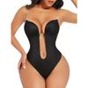 Sculpted Hollow Shaping Bodysuit, Control Tummy Shaper Underwear, Women's Lingerie and Shapewear