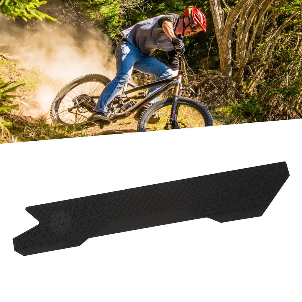 Bicycle Frame Chain Guard Shockproof Tough Scratch Resistant Chain Silicone Guard Pad for Bike