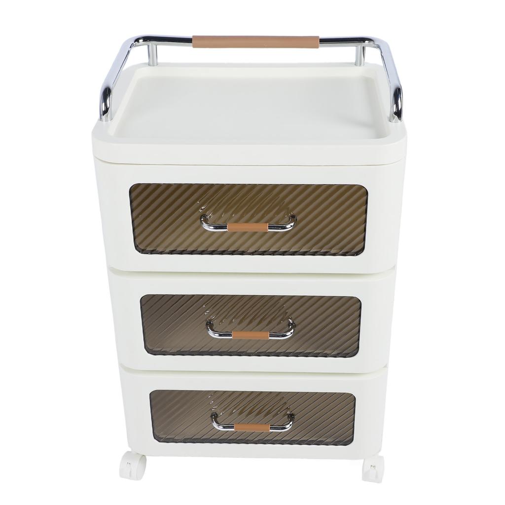 Ящики для шкафов на колесиках, большая вместимость, многофункциональная передвижная тележка-органайзер с