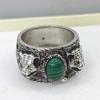 Sace Gems Голова тигра 6*9 мм малахитовое мужское кольцо из стерлингового серебра 925 пробы ювелирные изделия свадебный подарок на помолвку