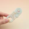 3D Printed Three In One Fidget Keychain Toy Stress Relief Spinner Gadgets For Students And Office Workers