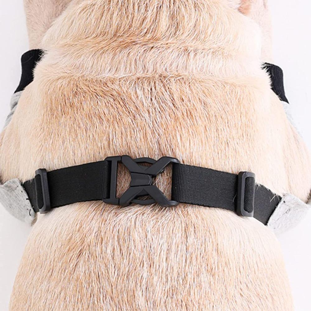 Solid Black Tone Dog Leg Brace Breathable Neoprene Canine Wrap Joint Sprain Protection