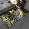 Fishing nature fish underwater scene carpet Yoga living room room decor children's crawling mat doormat area rug