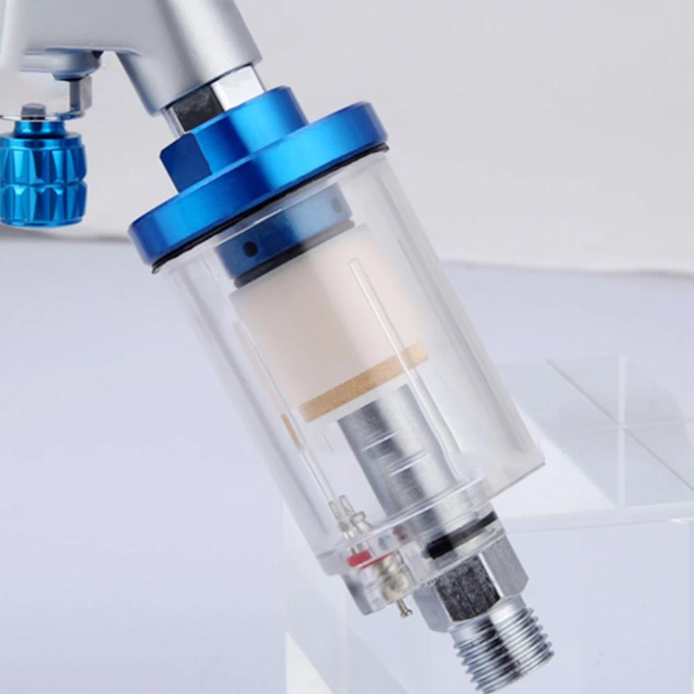1/4 дюйма Сепаратор воды и масла для воздушного компрессора Пистолет-распылитель Масляно-водяной фильтр Сепаратор Пневматический инструмент Влагоуловитель Воздушный фильтр