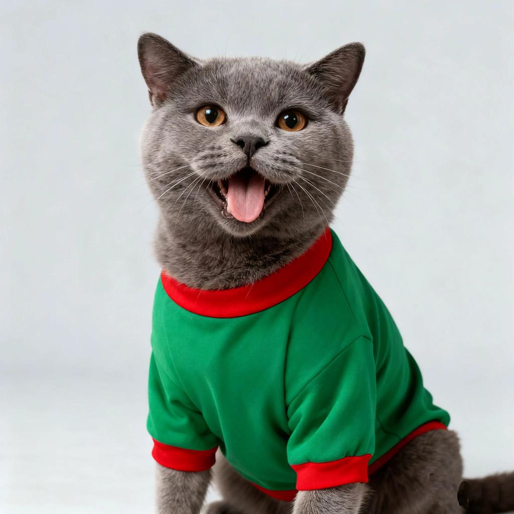 Pet Christmas Hooded Sweatshirt Costume Dog's Christmas Clothes Fashion Hooded Sweater Fit Chihuahuas French Bulldog All Cats