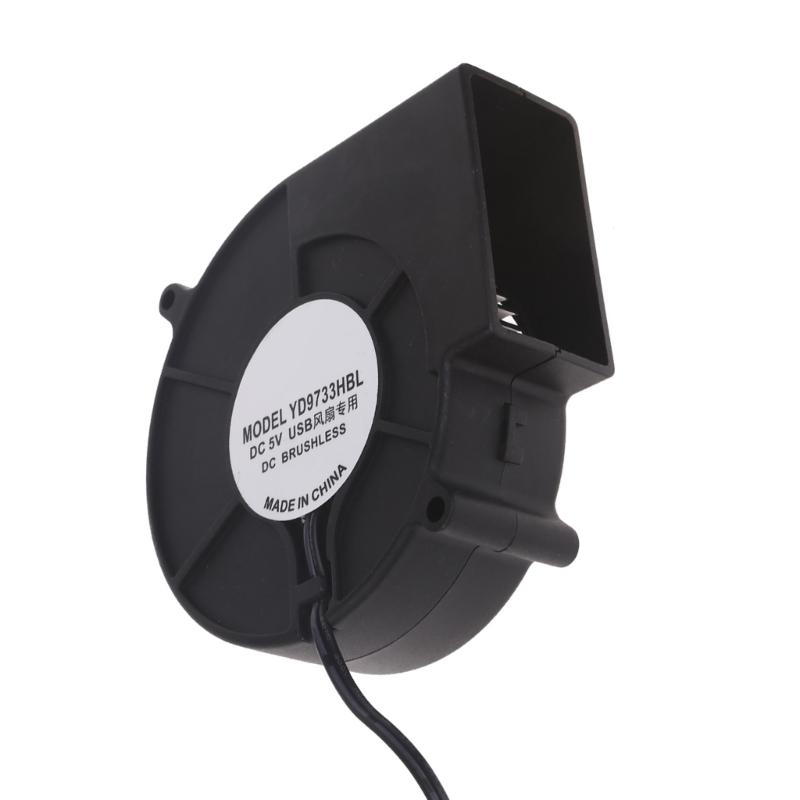 Adjustable Speed Portable 9733 Blower Cooling Fan For Computer And Fire Starter 5V USB Powered 3D Printer Home Appliance