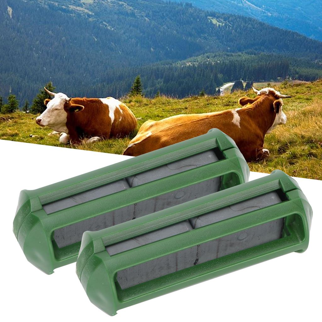 2 шт. магниты для коров, сильные пластиковые магниты в виде ракушки для ловушки железного вещества в желудке скота(ХЛ Q9 )