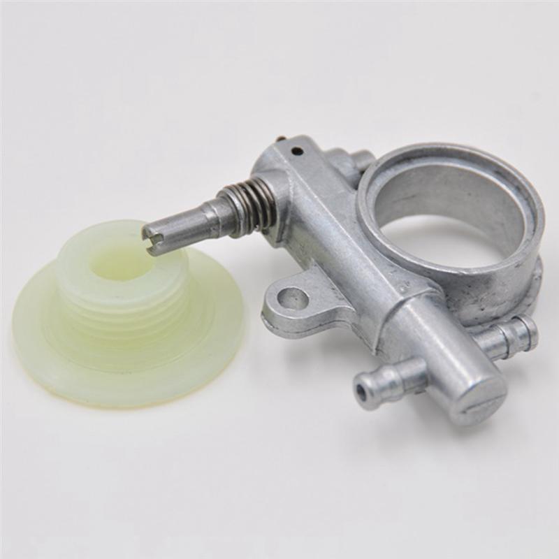 8 Set 2500/3800 Chainsaw Spare Parts Chainsaw Oil Pump With Worm Drive Gear Fit For Chain Saw 25CC/38CC