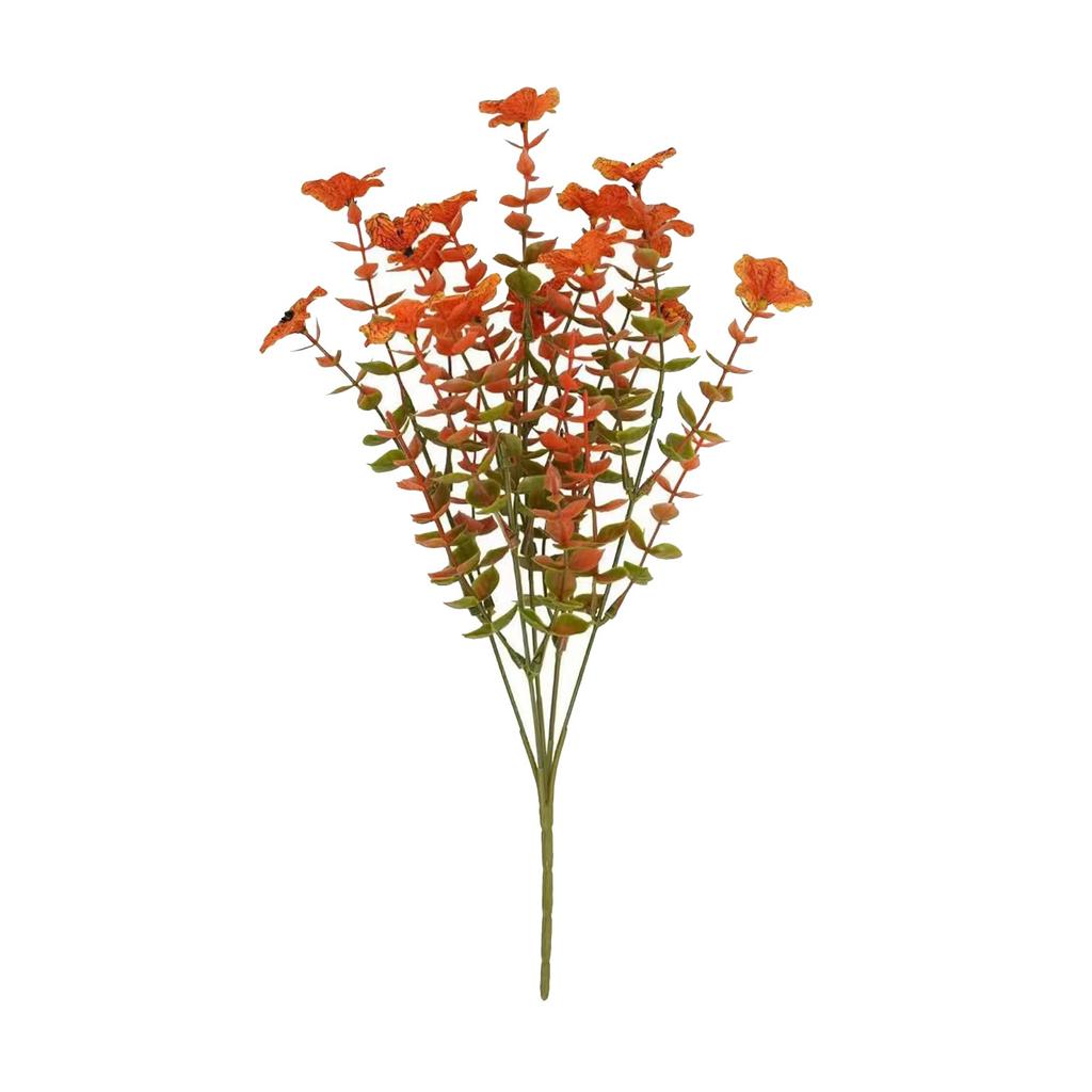 10 искусственных цветов, осеннее украшение для дома, неувядающие осенние украшения для крыльца, горшечные украшения, праздничные вечеринки, семейные цветы