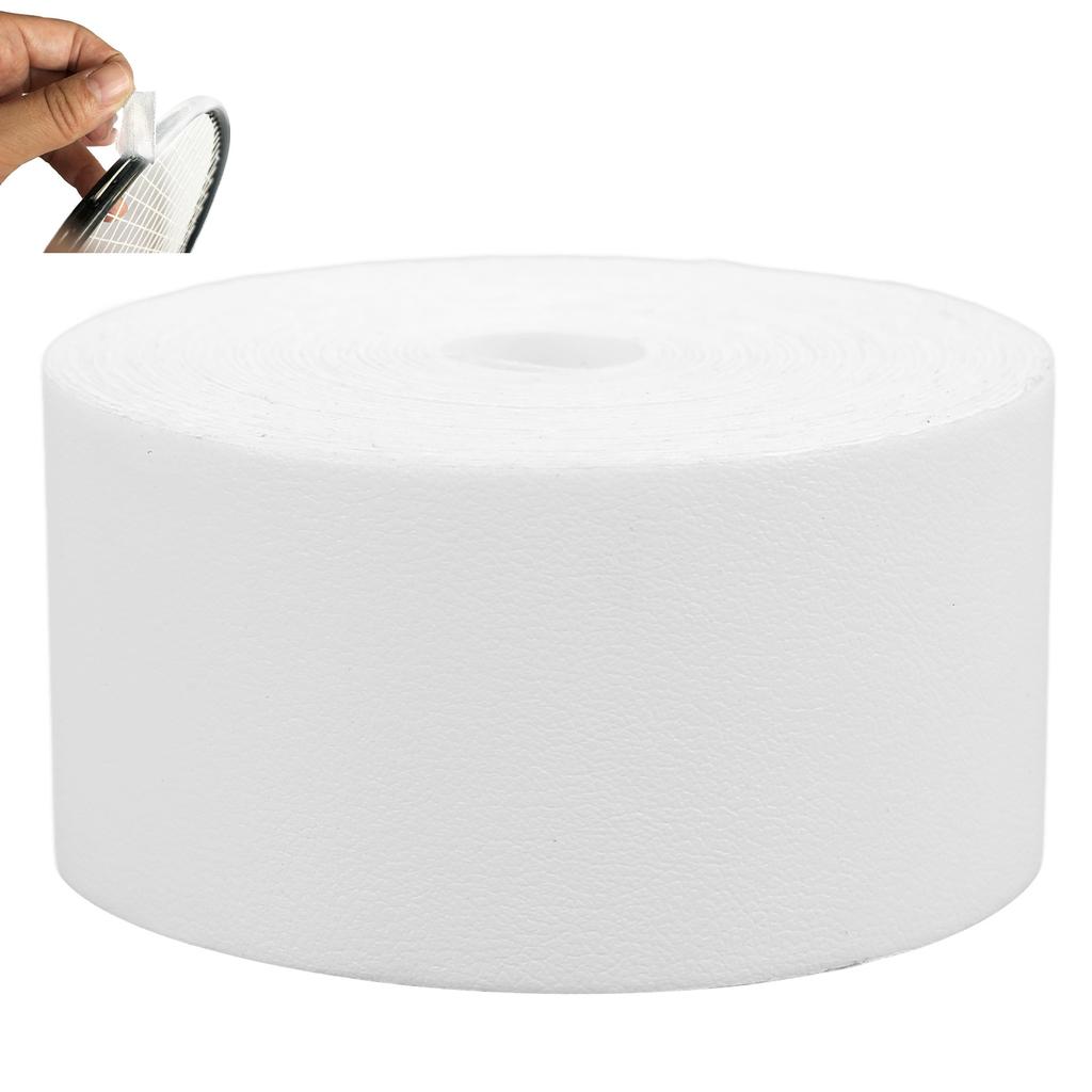 2 шт., наклейка на голову теннисной ракетки для бадминтона, защитная наклейка из искусственной кожи, 3,5 см x 5 м