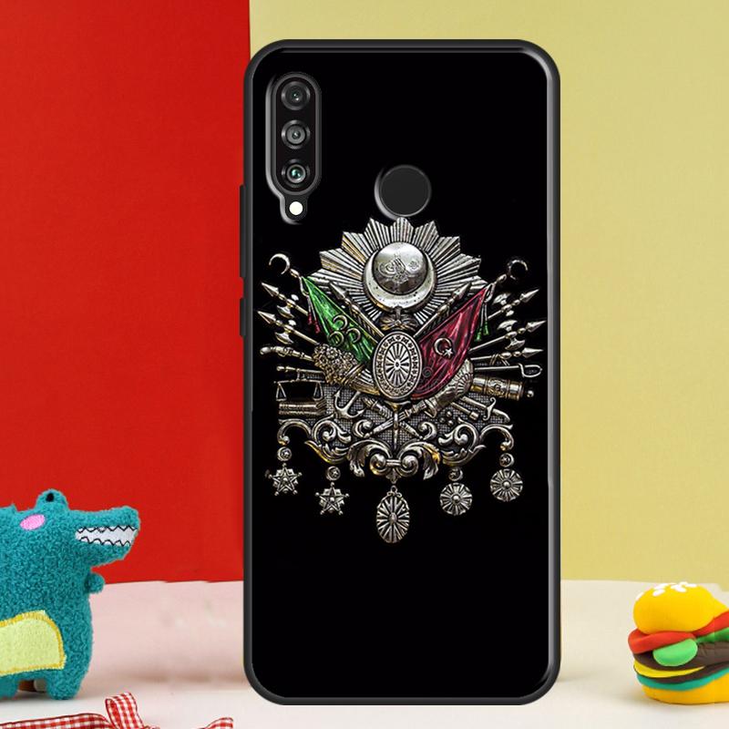 Герб Османской империи для Huawei Nova 9 10 SE 12i 12s 11i 5T Y91 Y90 Y60 Y70 Y72 Y61 P60 Pro P20 P30 P40 Lite Чехол