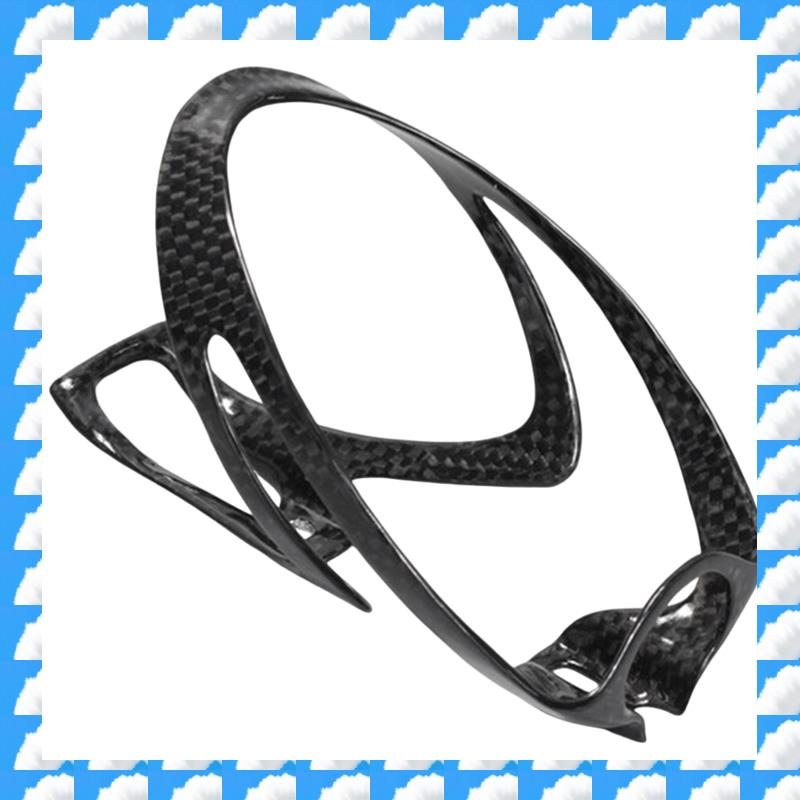 ONGE Держатель для велосипедной бутылки Полное углеволокно Велосипедная флягодержатель Велосипедный держатель для чайника Велосипедные флягодержатели Глянцевый черный Детали Аксессуары