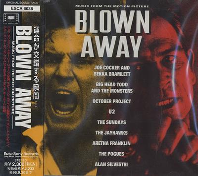 САУНДТРЕК CD, BIG HEAD TODD & THE MON - Blown Away Оригинальный саундтрек ESCA6038 Epic Soundtrax 1994 Япония ObiRock Использованный