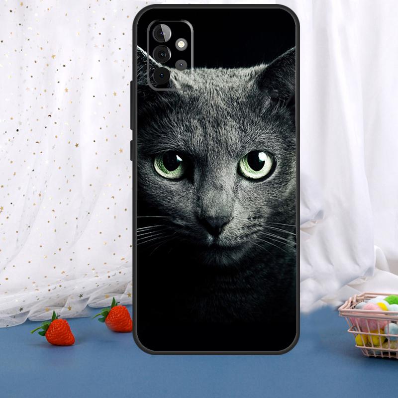 Кошка Британская короткошерстная Для Samsung Galaxy A36 A26 A16 A05 A06 A54 A34 A14 A22 A32 A52 A55 A35 A15 A53 A13 A56 Чехол