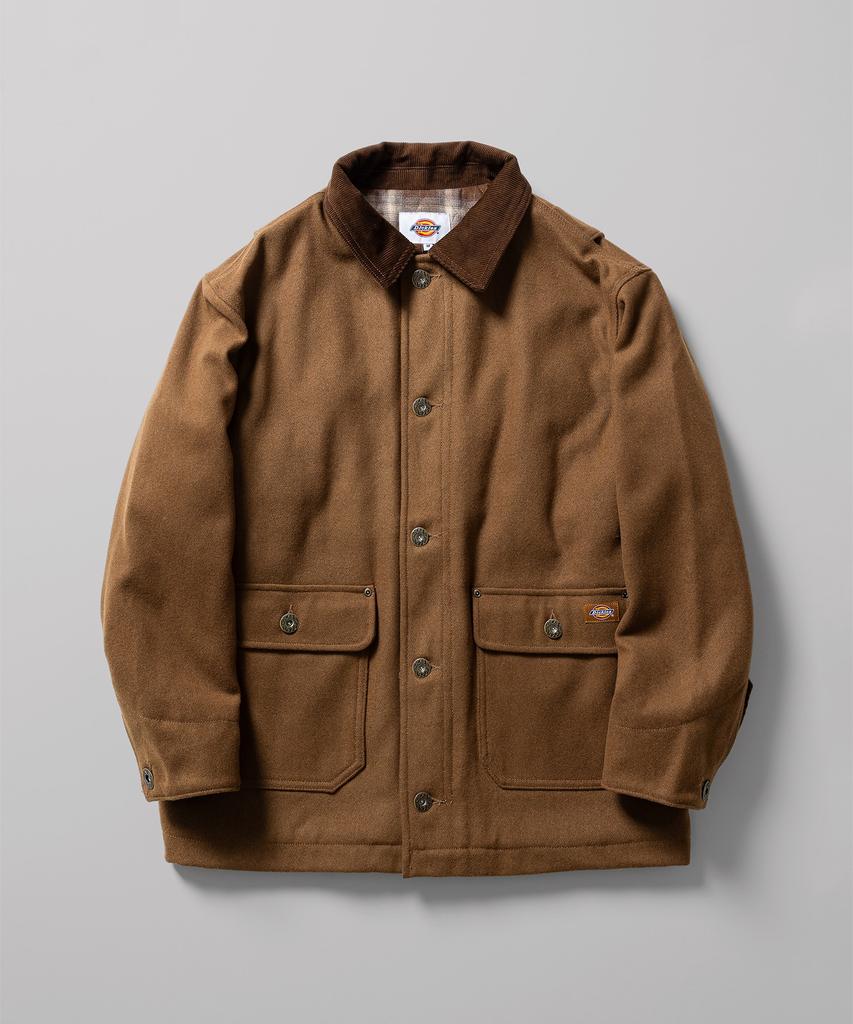 Dickies Шерстяная рабочая куртка Коричневая