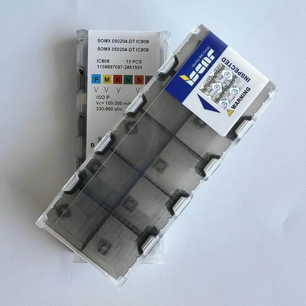 SOMX050204-DT IC808 Промышленные сменные твердосплавные пластины 10 шт.