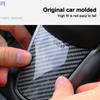 For Tesla Model 3 Model Y Steering Wheel Trim Of ABS Carbon Fiber Matte  For Tesla 2022/2023 Interior Modified Accessorie