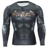 Весенне-осенние футболки с круглым вырезом и 3D-принтом серии «Супергерои», модные повседневные мужские футболки с длинным рукавом