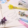 36 шт. HelloKitty Sanrio Мультяшная Счастливая Семья Акриловая Нашивка-Заплатка ST Головка Быстросохнущая Нейтральная Ручка Девочка Высокий Внешний Вид Подписывающая Ручка 0.5 мм Черная, My Melody